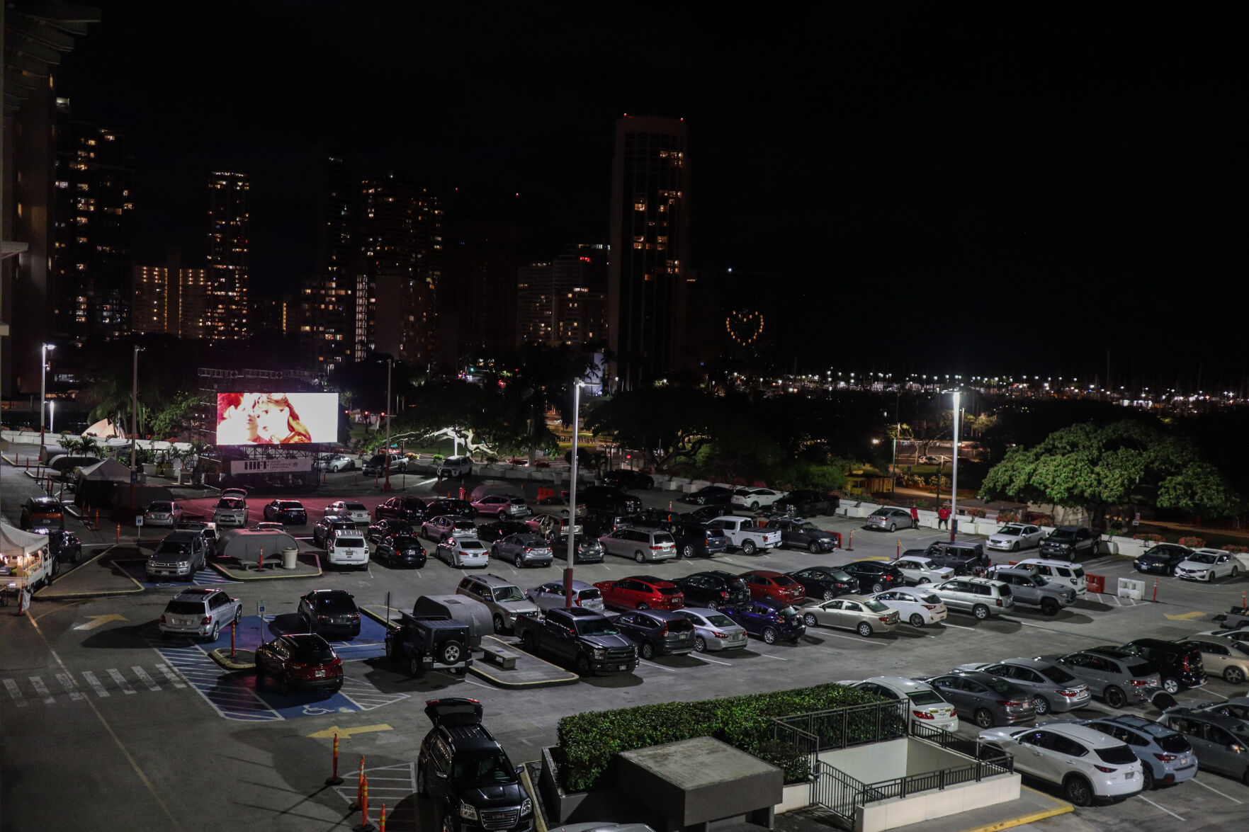 Drive-in Movie, Honolulu, Hawai‘i